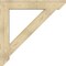 Ekena Millwork Traditional Slat Rough Sawn Bracket, Douglas Fir, 6"W x 44"D x 44"H BKT06X44X44TRA06RDF - alternate 4